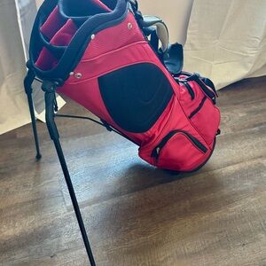Red and Black Golf Bag